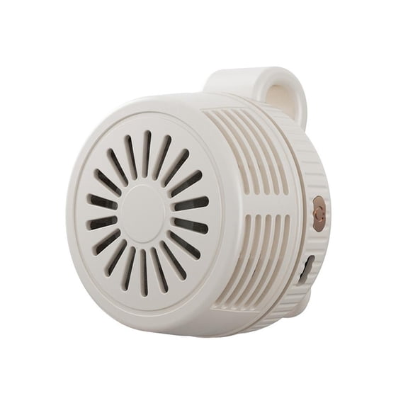ZELVINN Quiet Clip Fan for Study Desk Travel USB Rechargeable Power 3 Speed Flexible 360 Degree Rotation Daily