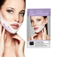 thumbnail image 1 of Máscara de elevación en forma de V Cinta de elevación de mentón Dispositivo de reducción de mentón doble Máscara de estiramiento facial para apretar y apretar la barbilla (4 piezas), 1 of 2