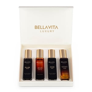 Bellavita 4-Piece Luxury Cologne Gift Set for Men
