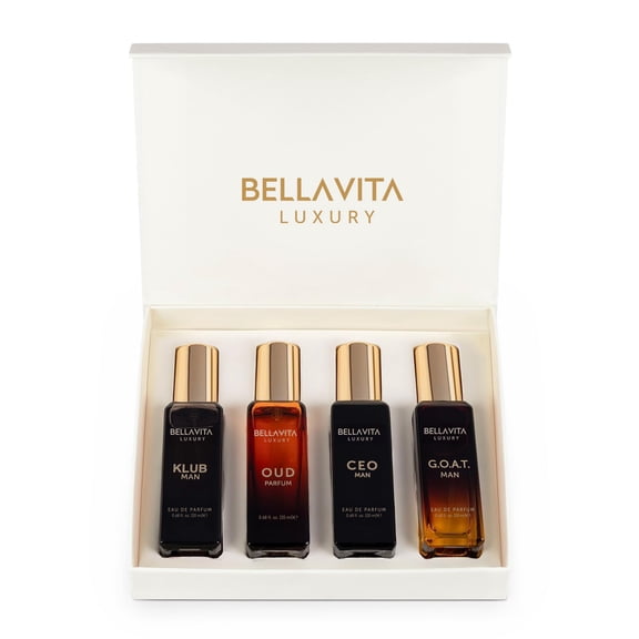 Bellavita by Bellavita, 4 Piece Luxury Gift Set for Men