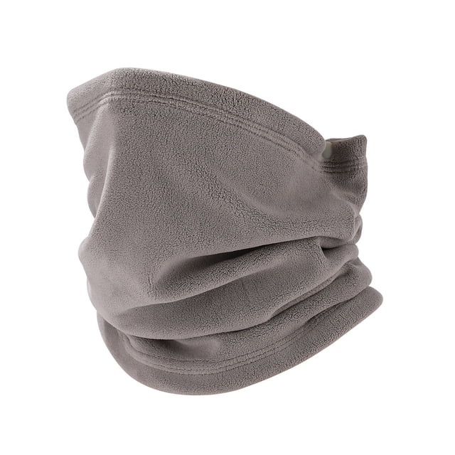 Bufanda elástica de invierno unisex Aoliang de forro polar, cálida y protectora contra el frío para exteriores, máscara de ciclismo extendida, bufanda unisex de poliéster.