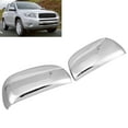 thumbnail image 4 of Rearview Mirror Cover Wing Mirror Cover Rearview Mirror Trim Door Mirror Shell For  Wing Mirror Housing 2pcs Rearview Side Mirror Cover  ABS  Plated Decoration Fit For  2006-2008, 4 of 8