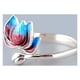 thumbnail image 5 of Anillos para mujeres, regalos para mujeres Anillos de loto Lindos lotos Flor Cumpleaños Hija Hija de mamá anillo de mujer, 5 of 5