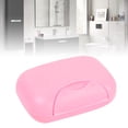 thumbnail image 2 of NFTIGB Travel Soap Container Waterproof Portable Bar Soap Case Holder Leakproof Box for Home Hotel Pink, 4.7 inches / 12 cm, 2 of 9