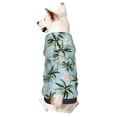 thumbnail image 1 of Balery Flamingos And Palms Sudadera con Capucha para Perros Pequeños – Ropa para Mascotas, Disfraz para Perros y Gatos, Ideal para Fiestas y Cosplay-Large, 1 of 7