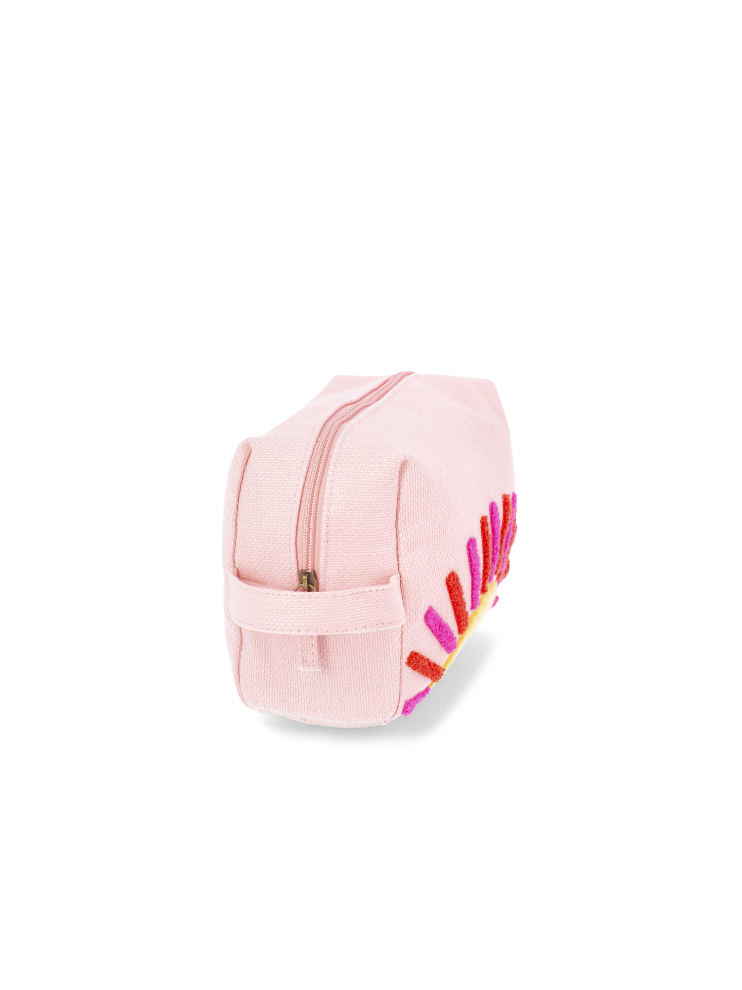 No Boundaries Woven Sunshine Pouch, Pink