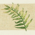 thumbnail image 5 of Authentic Hotel and Spa  Turkish Cotton Palm Fronds Embroidered Cream 3-piece Towel Set, 5 of 5