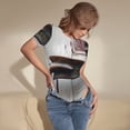thumbnail image 3 of KLL Poignée de Porte Rustique Gros Plan pour Justaucorps à Manches Courtes pour Femmes, Justaucorps Aguichant une Pièce Col Rond Justaucorps Gainant Contrôle du Ventre-Moyen, 3 of 7