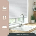 thumbnail image 6 of REGAL estate, Cordless 2" Faux Wood Blinds, 43"W x 72"H, White, 6 of 8