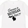 thumbnail image 4 of Inktastic Someone in Michigan Loves Me Boys or Girls Long Sleeve Toddler T-Shirt, 4 of 5