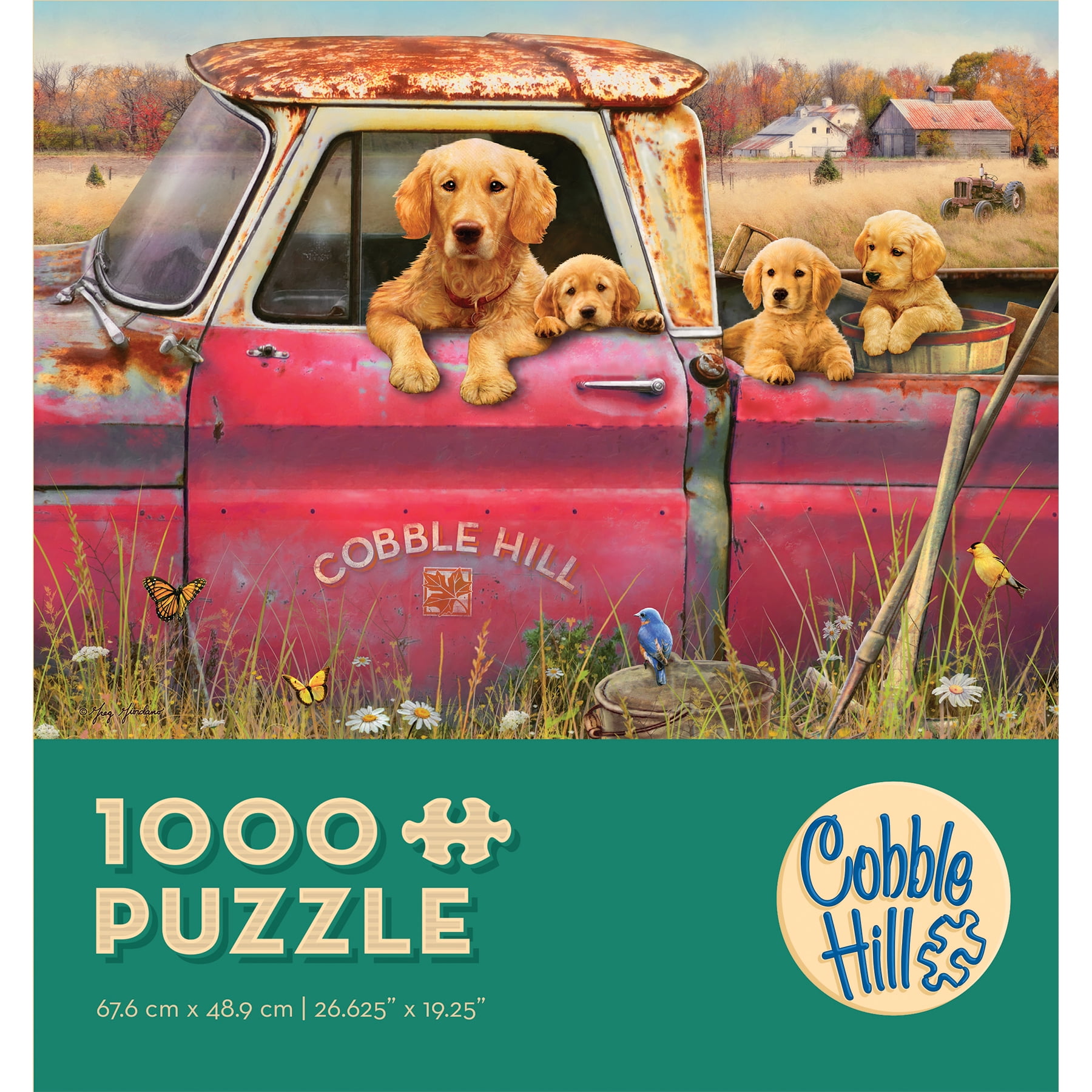 Cobble Hill puzzle; Two for the Road; 1,000 pieces New Factory Sealed