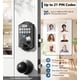 thumbnail image 2 of TEEHO TE002 Cerradura de puerta con huella digital - Cerradura de puerta de entrada sin llave - Cerrojo con teclado electrónico - Cerraduras inteligentes para puerta delantera - Cerradura automática -, 2 of 5