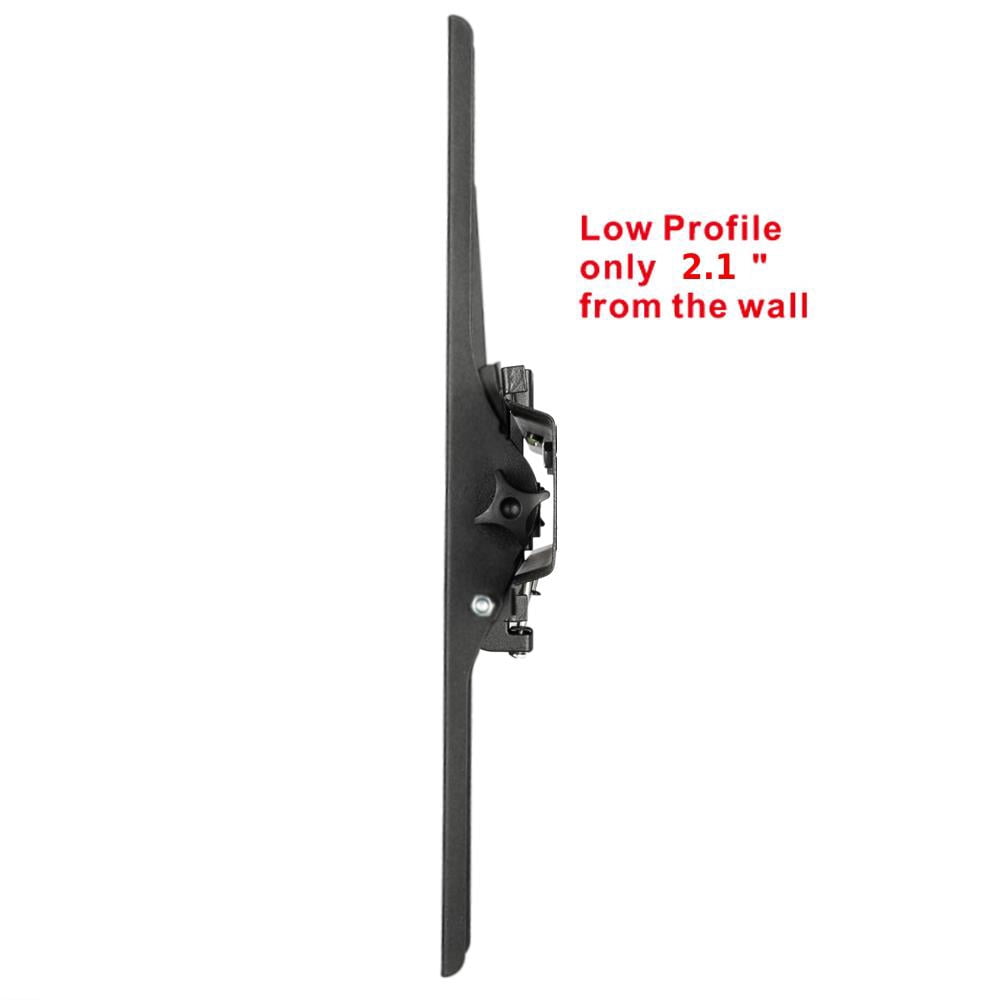 Flat TV Wall Mount Bracket 20° Tilt Swivel for 32"37"42"47"50"55"60"65"70" inch