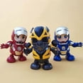 thumbnail image 4 of Dancing Iron Man Robot Toy Electric Singing Iron Man Glows Children's Gift, 4 of 9