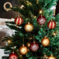 thumbnail image 3 of D Christmas Ornament Balls Gift Box 46 Pieces For Tree Decorations And Holiday Celebrations, 3 of 6