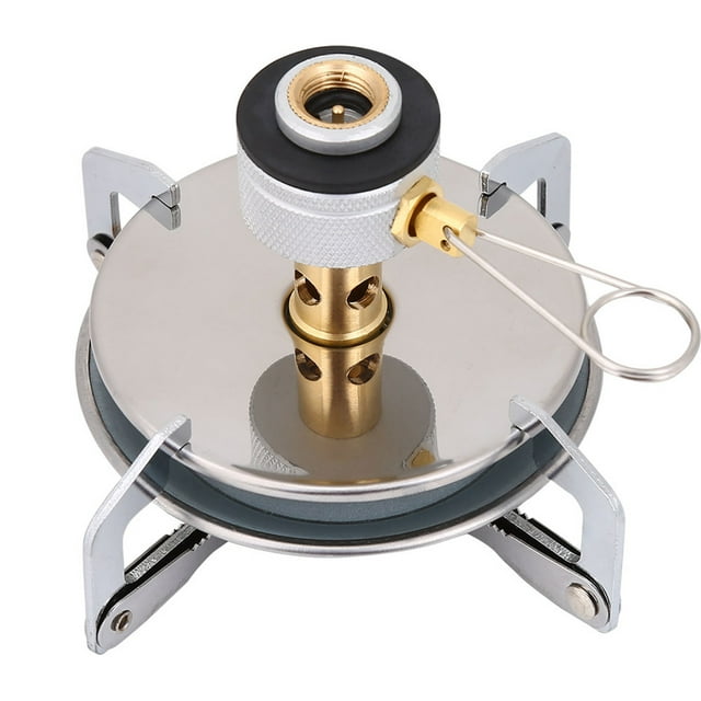 Camping , Alloy Round Stove Mini Stove for Hiking Picnic Cookware Tool