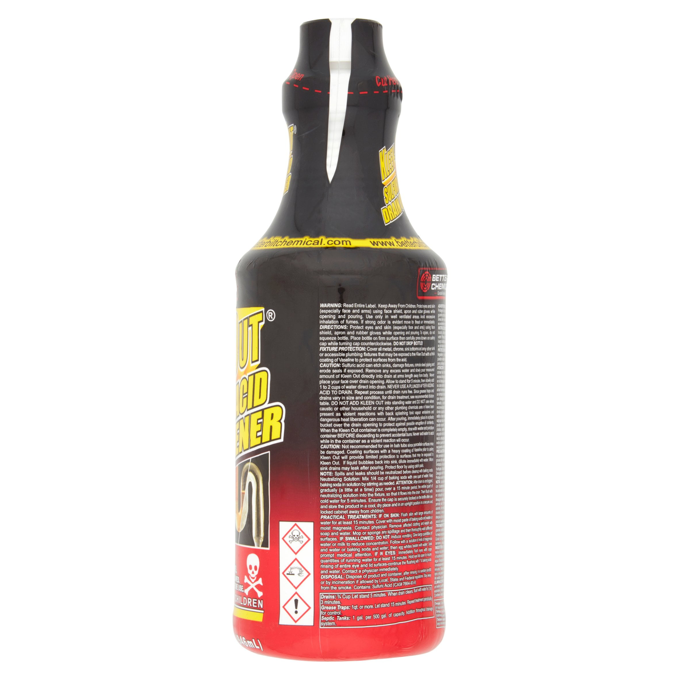 Kleen Out Sulfuric Acid Drain Opener Instructions Best Drain Photos