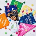 thumbnail image 4 of 12 Pieces Holiday Dog Bandanas Halloween Dog Scarf Birthday Daily Thanksgiving Christmas Festival Costume Supply Pets Scarf Bandana for Cats Pets Costume(Small), 4 of 7