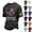 #01 Dark Gray, variant on Men's 250th Anniversary T-Shirts 1776-2026 American Flag Print Patriotic 4th of July Memorial Day Breathable Casual Daily Tees , #01 Coffee, XXL