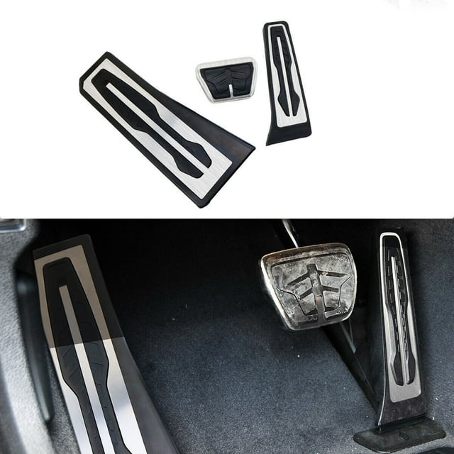 AT Foot Rest Pad Accelerator Gas Brake Pedal for BMW 5 6 7 Series X3 X4 Z4 Parts -