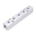 thumbnail image 2 of Pneumatic Air Multiple Line Exhaust Manifold Distributor 1/2 pt Thread Port SY30 5F, 2 of 6