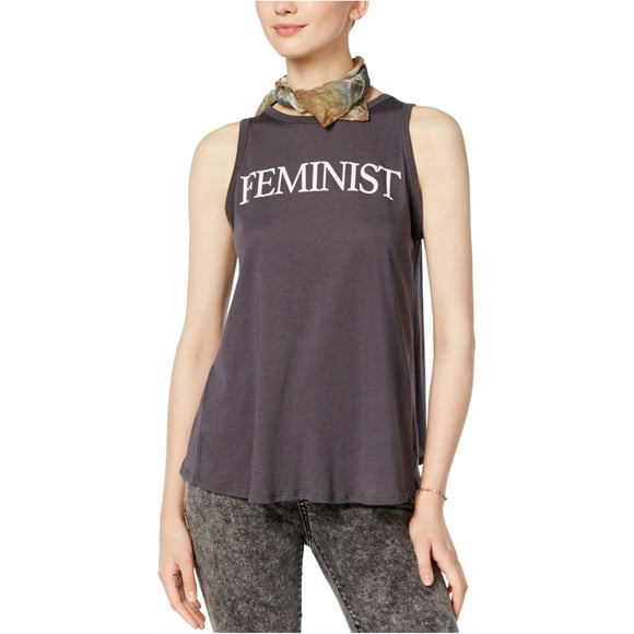 Carbon Copy Womens m Tank Top, Grey, Medium