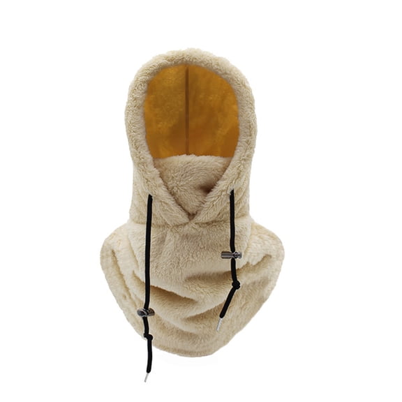 Cold Weather Outdoor Cycling Balaclava - Windproof Ski Mask with Fleece Lining, Winter Sports Face Protection for Adults