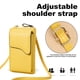 thumbnail image 4 of Bolso bandolera de PU de gran capacidad para mujer, cartera larga, bolso para teléfono móvil de color sólido, 4 of 5
