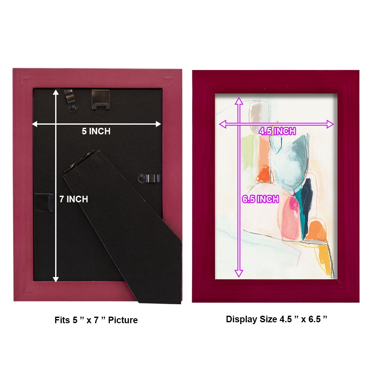Factotum I -Framed Print w/glass-Cherry Red