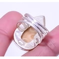 thumbnail image 2 of Fossil Coral - Australia Handmade Gemstone 925 Silver Plated Ring s.9 T66 A37, Valentine's Day Gift, Birthday Gift, Beautiful Jewelry For Woman, 2 of 2