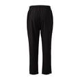 thumbnail image 6 of Domuza Men's Tapered Gym Jogger Pants Lightweight Casual Slim Fit Workout Sweatpants Athletic Joggers with Pockets Black 3XL, 6 of 6