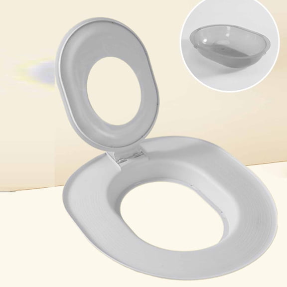 Cat Potty Training Toilet System D Model - Aids Cats In Safely And Quickly Transitioning To Toilet Use With Non-Slip Base, Removable Liner, And Easy Clean Surface - For Pet