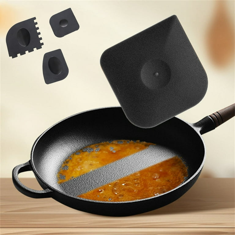 Kitchen Gadgets Clearance! Ausyst Kitchen Plastic Pan Bottom Cleaning  Scraper High Temperature Scraper Pan Washing Frying Pan Dishes Non Stick  Pan