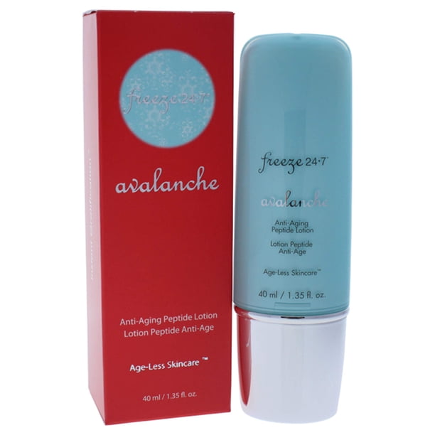 Péptido antienvejecimiento Lotion Freeze 24.7 Avalanche, 40 ml, unisex
