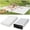 White-Boho, variant on Brown Diamond Extra Large Outdoor Picnic Blanket, 91x71 Inch, For Camping Beach Park