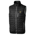 thumbnail image 2 of Men's Cutter & Buck Black Wichita State Shockers Big & Tall Rainier PrimaLoft Eco Full-Zip Puffer Vest, 2 of 3
