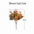 thumbnail image 3 of Artificial Outdoor Flowers Uv Resistant, White Daisy Flowers Artificial, Outdoor Flowers Uv Resistant, Patio Decorations Outdoor, 1 Pc, 3 of 8