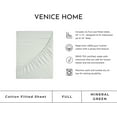 thumbnail image 2 of 100% Cotton Fitted Sheet Only - Deep Pocket up to 16inch - All-Around Elastic - T-Shirt Fabric Jersey Knit - Extra Soft - Easy Fit - All Season - Comfy, 2 of 4