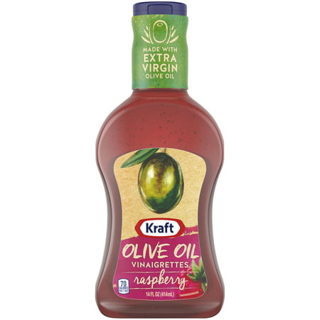 Kraft Raspberry Vinaigrette with Olive Oil, 14 fl oz