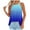 Dark Blue, variant on XMMSWDLA Women High Neck Halter Tank Top Summer Loose Fit Sleeveless Shirts Tees Black Tank Tops Women