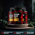 thumbnail image 3 of Clear Flux Capsules - ClearFlux Advanced Supplement, Maximum Strength, Maintain Healthy Levels, 2 Pack, 120 Capsules, 3 of 7