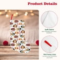 thumbnail image 4 of Wukai Submarines Print Christmas Stockings 18" Christmas Stocking Snowman Burlap Plaid Xmas Stocking Holiday Christmas Decoration Gifts for Family Kids, 4 of 7