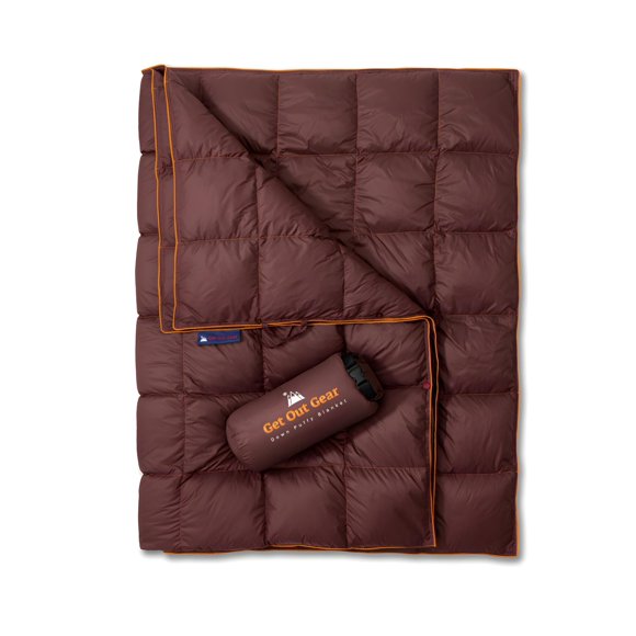 Manta Get Out Gear Down Puffy 650, relleno, resistente al agua