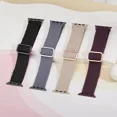 thumbnail image 6 of Recoppa Braided Stretchy Band Compatible with Apple Watch Bands for Women 40mm 38mm 41mm 42mm 44mm 45mm, Soft Adjustable Nylon Strap Solo Loop Wristband for iWatch Series 8 7 6 5 4 3 2 1 SE Ultra 2, 6 of 6