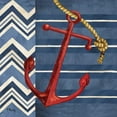 thumbnail image 4 of Paul Brent 12x12 Black Modern Wood Framed Wall Art Titled - Anchors Away I, 4 of 6