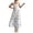 White, variant on Xaqiouau Womens Floral Midi Dress Spaghetti Strap Summer Casual Sleeveless A Line Dress Button Front Flowy Beach Vacation Sundress