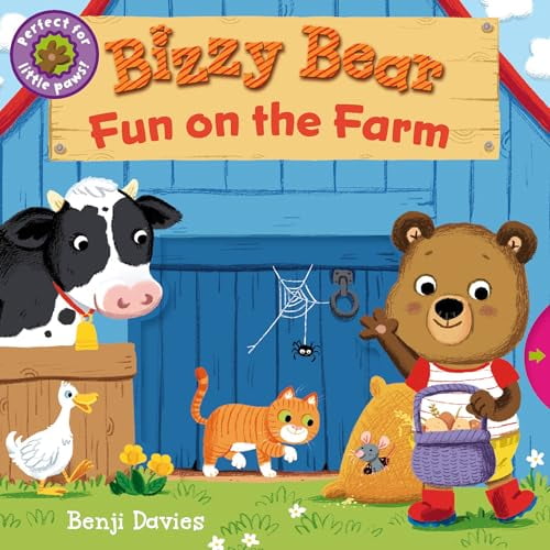 Pre-Owned Bizzy Bear: Fun on the Farm (Board book) 0763658790 9780763658793