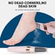 thumbnail image 3 of Portable Electric Callus Remover USB Rechargeable Foot Grinder with 2 Speed Modes & Dual Roller Heads for Dead Skin Removal, 3 of 5