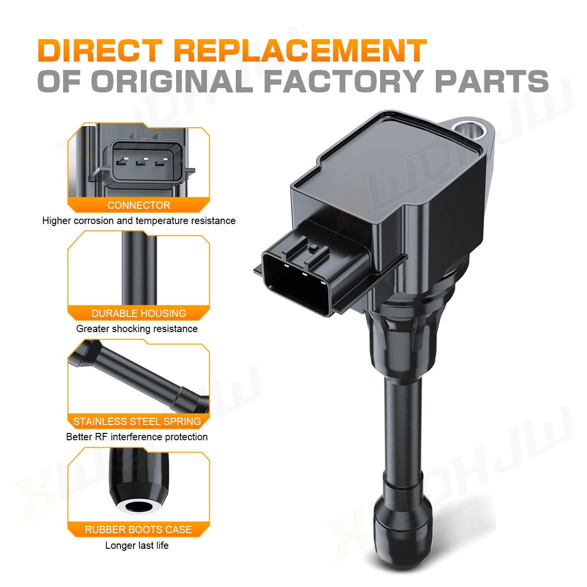 UF509 UF549 Ignition Coil Pack for Nissan Rogue & Frontier 2.5L