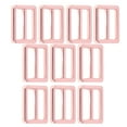 thumbnail image 1 of 1 Inch Buckle, Highly Durable Exquisite Texture Metal Slide Buckle Fine Workmanship  For Dog Collar For Backpack For DIY Rose Gold, 1 of 8